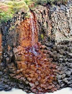 Cañón Stuðlagil o Basalt Column Canyon, Islandia, Iceland.