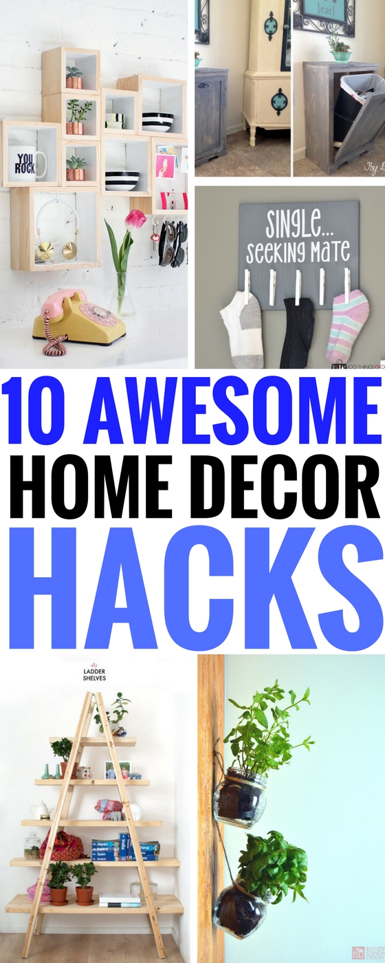 10 Insanely Genius DIY Home Decor Hacks You Have To Try ...