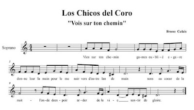 Aprender a tocar la canción de los Chicos del Coro en flauta dulce