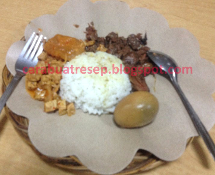 CARA MEMBUAT GUDEG JOGJA NANGKA MUDA  Resep Masakan Sederhana