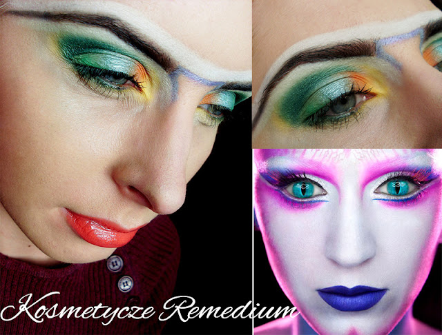 Katy Pery inspired makeup, Lady Gaga inspired Makeup, makeup, makijaż graficzny, Makijaże graficzne, Nicki Minja Inspired Makeup., 