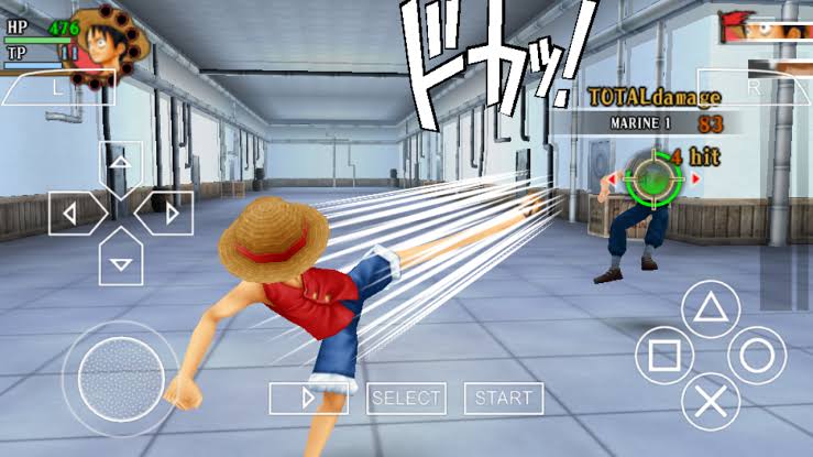 Download One Piece Romance Dawn PPSSPP Iso/Cso