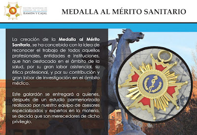 medalla al merito sanitario ramon y cajal