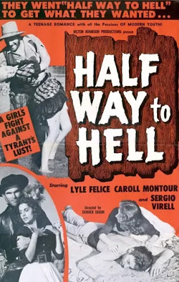 Poster for HALFWAY TO HELL, which Al Adamson co-directed with his father Victor!