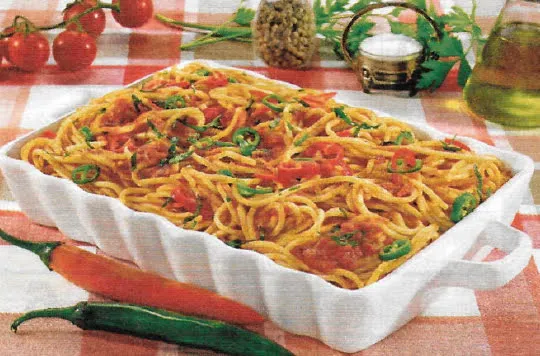 Spaghetti all’arrabbiata