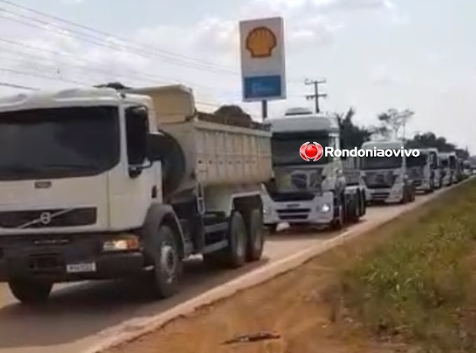 Caminhoneiros dizem que irão fechar a BR-364 em Candeias; PRF nega