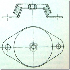 rubber vibration mounts