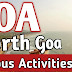 North Goa Famous Activities