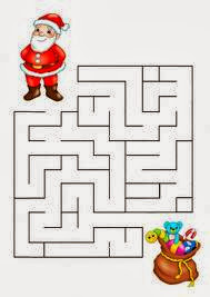 Christmas Mazes For Kids 4