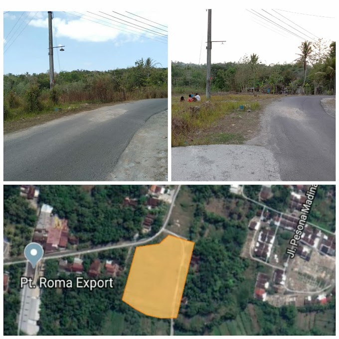 Tanah Murah Prospektif Strategis Pinggir Jalan Di Sribitan Bangunjiwo Bantul