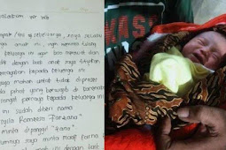 Bayi Dibuang Malam-malam di Surabaya, Ada Surat Isi Nama dan Minta Tolong Anaknya Dirawat