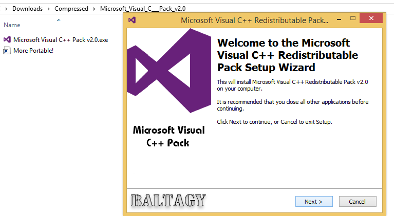 Microsoft Visual C Redistributable Repack V2 0 05 17