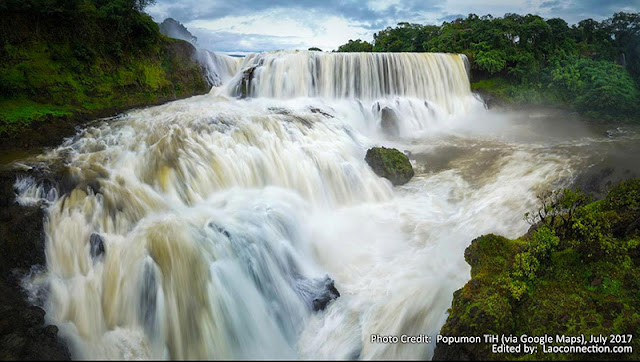 Waterfalls in Attapeu Laos