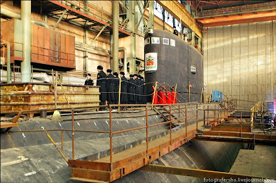 Submarinos Project 877 Kaluga Clase Kilo Proyecto 877 Paltus Kilo-class submarine en construcción Zvezdochka