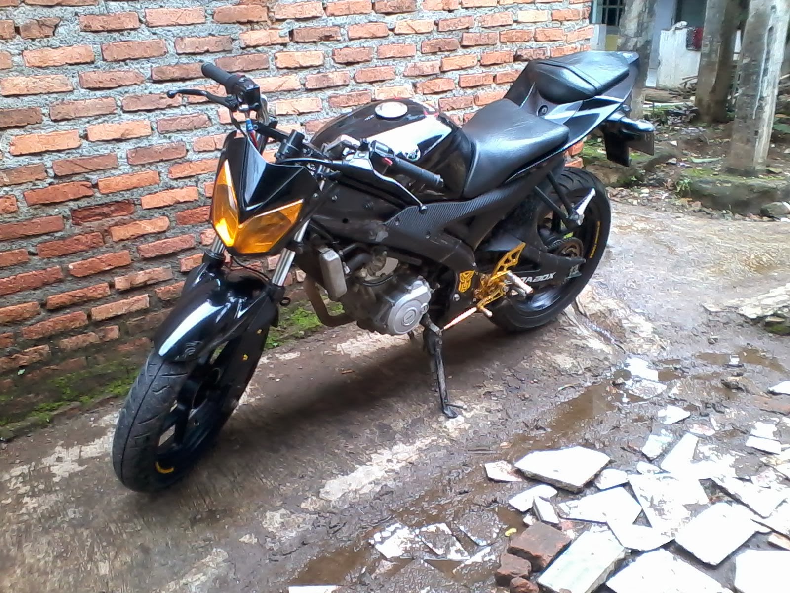 60 Modif Vixion Lama Full Fairing Terunik Janggel Motor