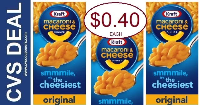 Kraft Mac & Cheese CVS Deals 7-11-7-17