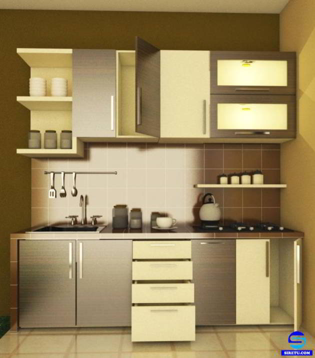  20 desain harga kitchen  set  minimalis  modern murah 