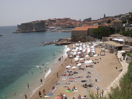 Banje Beach Dubrovnik Croatia