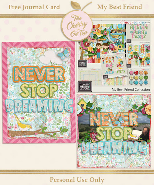  Free Inspriational Journal Card