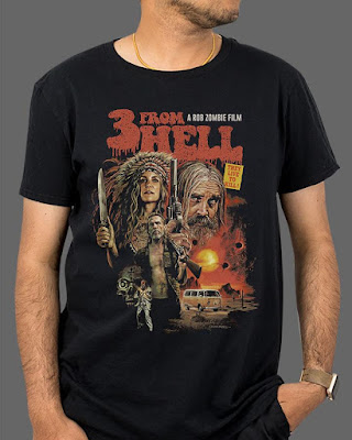 FRIGHT-RAGS' 3 FROM HELL TEE