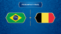 Singkirkan Brazil, Belgia Tantang Perancis Di Semi Final Piala Dunia Rusia 2018
