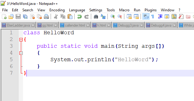 Example of HelloWorld