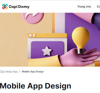Share Khóa Học Mobile App Design Của Capidemy