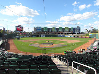 Home to center, Cooley Law School Stadium