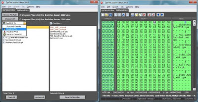 PES 2018 DpFileList Editor v.10 + Hex Viewer by CgM2k7