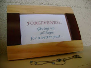 Forgiveness is: