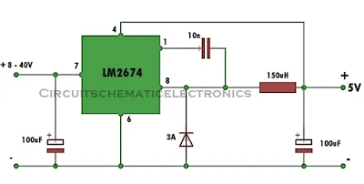 Switch Mode Power Supply Circuit Schematic Diagram