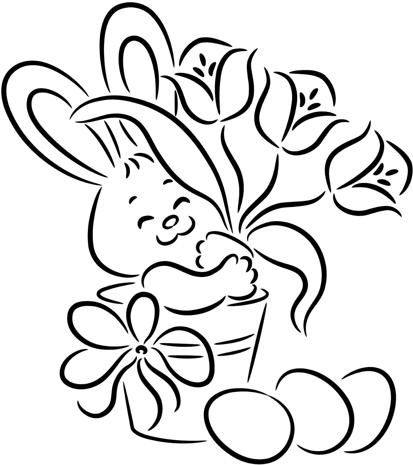 16 Easter Bunny Coloring Pages gt;gt; Disney Coloring Pages