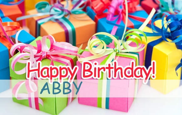 happy birthday abby images