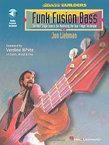 Bass Builders Funk/Fusion Bass By Jon Liebman + CD