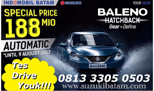 SPESIFIKASI DAN HARGA SUZUKI BALENO BATAM