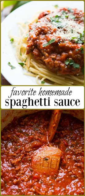 Favorite Homemade Spaghetti Sauce Recipes