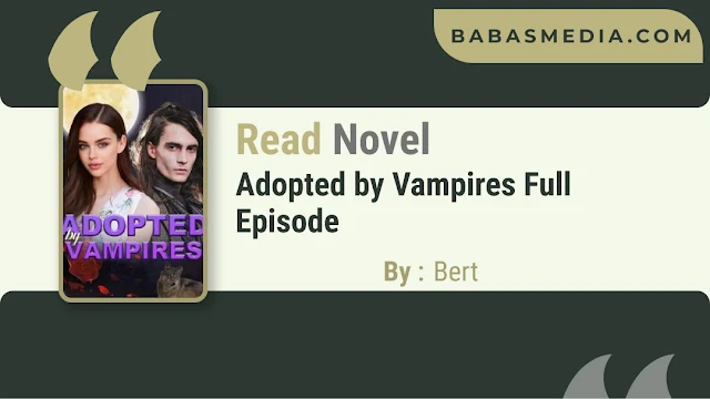Cover Adopted by Vampires Novel - Bert