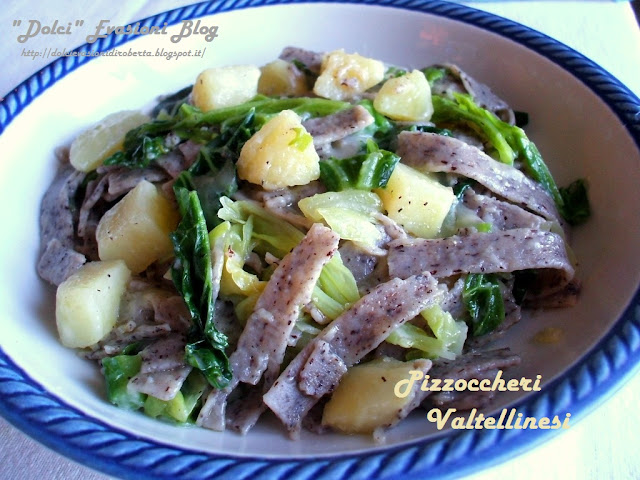 Pizzoccheri Valtellinesi fatti in casa