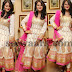 Niloufer Cream Party Wear Salwar