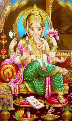 hindu-god-ganesha-sitting-beautiful