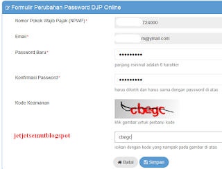 djponline.go.id lupa password reset password