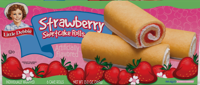 Strawberry Shortcake Rolls