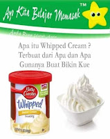 Apa itu Whipped Cream Terbuat dari Apa dan Apa Gunanya Buat Bikin Kue