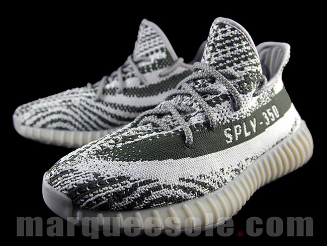 adidas Yeezy 350 Boost V2 Grey Black Glow in the Dark