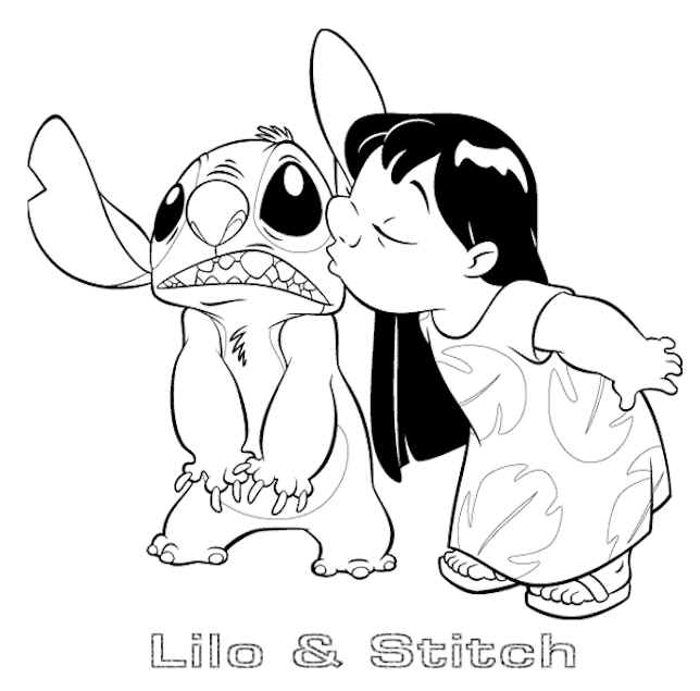 Download Lilo Stitch Coloring Pages | Learn To Coloring