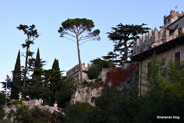 scorcio sul castello di Malcesine