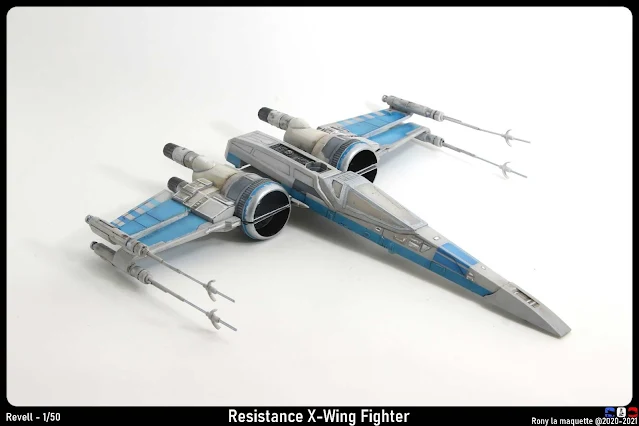 La patine du X-Wing.