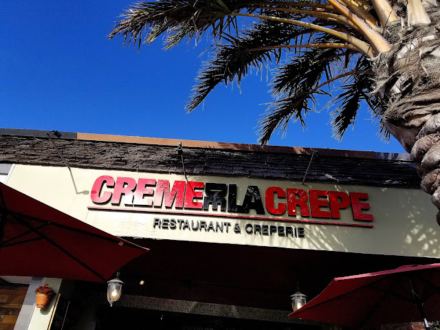Creme De La Crepe in Redondo Beach, California restaurant French food Los Angeles visit los angeles touring los angeles