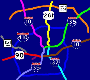 San Antonio Highway System