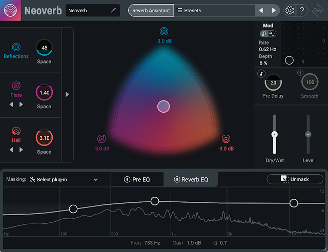 iZotope Neoverb VST, VST3, AAX x64 Free Download